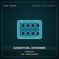 Genuine Mobis GASKET-OIL STRAINER 459644A030 for Grand Starex 1997 HNS Parts Korea