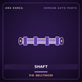Genuine Mobis SHAFT 8811759250 for Solati 2014 HNS Parts Korea