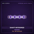 Genuine Mobis SHAFT-INTERMED 0K72A32550 for Bongo 1996 HNS Parts Korea