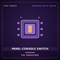 Genuine Mobis PANEL-CONSOLE SWITCH 8463537600 for Dynasty 1992 HNS Parts Korea