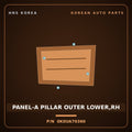 Genuine Mobis PANEL-A PILLAR OUTER LOWER,RH 0K0UA70360 for Retona 1999 HNS Parts Korea