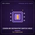 Genuine Mobis COVER-RR DEFROSTER SWITCH HOLE 9398143300 for Grace 1995 HNS Parts Korea