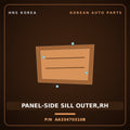 Genuine Mobis PANEL-SIDE SILL OUTER,RH AA33470310B for Retona 1999 HNS Parts Korea