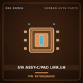 Genuine Mobis SW ASSY-C/PAD LWR,LH 937002JAX0UI for Mohave 2007 HNS Parts Korea