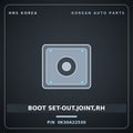 Genuine Mobis BOOT SET-OUT.JOINT,RH 0K30A22530 for Rio 1999 HNS Parts Korea