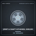 Genuine Mobis JOINT & SHAFT KIT-WHEEL SIDE,RH 495R1J6000 for K9 2021 HNS Parts Korea