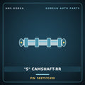 Genuine Mobis "S" CAMSHAFT-RR 583757C450 for Power Truck 2004 HNS Parts Korea