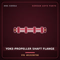 Genuine Mobis YOKE-PROPELLER SHAFT FLANGE 491315K700 for Mighty 2008 HNS Parts Korea