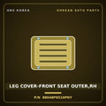 Genuine Mobis LEG COVER-FRONT SEAT OUTER,RH 88048P9510PNY for Palisade 2025 HNS Parts Korea