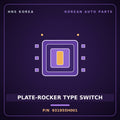Genuine Mobis PLATE-ROCKER TYPE SWITCH 931955H001 for County 2004 HNS Parts Korea