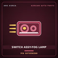Genuine Mobis SWITCH ASSY-FOG LAMP 937355K500 for Mighty 2008 HNS Parts Korea