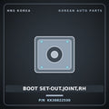 Genuine Mobis BOOT SET-OUT.JOINT,RH KK38822530 for Rio 1999 HNS Parts Korea