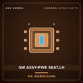Genuine Mobis SW ASSY-PWR SEAT,LH 881933L2105H for Grandeur 2006 HNS Parts Korea
