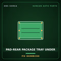 Genuine Mobis PAD-REAR PACKAGE TRAY UNDER 84280B1530 for G80 2014 HNS Parts Korea