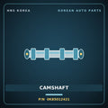 Genuine Mobis CAMSHAFT 0K85012421 for Rhino 1995 HNS Parts Korea
