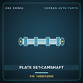 Genuine Mobis PLATE SET-CAMSHAFT 2406052000 for Aero City 2008 HNS Parts Korea