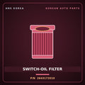 Genuine Mobis SWITCH-OIL FILTER 2643172010 for 11-Ton Truck 1995 HNS Parts Korea