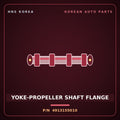Genuine Mobis YOKE-PROPELLER SHAFT FLANGE 4913155010 for Aero Town 1998 HNS Parts Korea