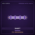 Genuine Mobis SHAFT 0W02364846A for Trade 1995 HNS Parts Korea
