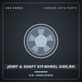 Genuine Mobis JOINT & SHAFT KIT-WHEEL SIDE,RH 495R1AT050 for Niro 2025 HNS Parts Korea