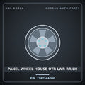 Genuine Mobis PANEL-WHEEL HOUSE OTR LWR RR,LH 716754A000 for Grand Starex 1997 HNS Parts Korea