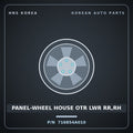 Genuine Mobis PANEL-WHEEL HOUSE OTR LWR RR,RH 716854A010 for Starex 2004 HNS Parts Korea