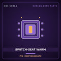 Genuine Mobis SWITCH-SEAT WARM 0K2FC66420AFC for Carens 2002 HNS Parts Korea