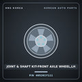 Genuine Mobis JOINT & SHAFT KIT-FRONT AXLE WHEEL,LH 495261Y111 for Morning 2011 HNS Parts Korea