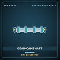 Genuine Mobis GEAR-CAMSHAFT 2421084700 for Express 2006 HNS Parts Korea