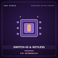 Genuine Mobis SWITCH-IG & KEYLESS 0K2BW66154 for Cerato 1997 HNS Parts Korea