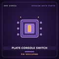 Genuine Mobis PLATE-CONSOLE SWITCH 933112F000 for Cerato 2003 HNS Parts Korea