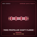 Genuine Mobis YOKE-PROPELLER SHAFT FLANGE 491317C700 for Aero City 2004 HNS Parts Korea