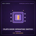 Genuine Mobis PLATE-DOOR OPERATING SWITCH 9359183603 for Aero City 2000 HNS Parts Korea