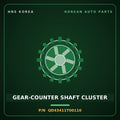 Genuine Mobis GEAR-COUNTER SHAFT CLUSTER QD43411T00110 for Aero City 2004 HNS Parts Korea