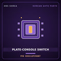 Genuine Mobis PLATE-CONSOLE SWITCH 933112F25087 for Cerato 2006 HNS Parts Korea