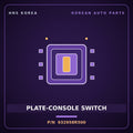 Genuine Mobis PLATE-CONSOLE SWITCH 932958R500 for Granbird 2010 HNS Parts Korea