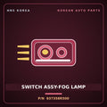 Genuine Mobis SWITCH ASSY-FOG LAMP 937358R500 for Granbird 2010 HNS Parts Korea