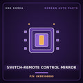 Genuine Mobis SWITCH-REMOTE CONTROL MIRROR 0K99366600 for Carens 1997 HNS Parts Korea