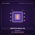 Genuine Mobis SWITCH-WALK IN 88085GI000NNB for Ioniq 5 2021 HNS Parts Korea