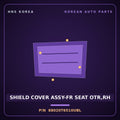 Genuine Mobis SHIELD COVER ASSY-FR SEAT OTR,RH 88020T6510UBL for Genesis GV80 2024 HNS Parts Korea