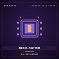 Genuine Mobis BEZEL-SWITCH 96750B1000 for G80 2016 HNS Parts Korea