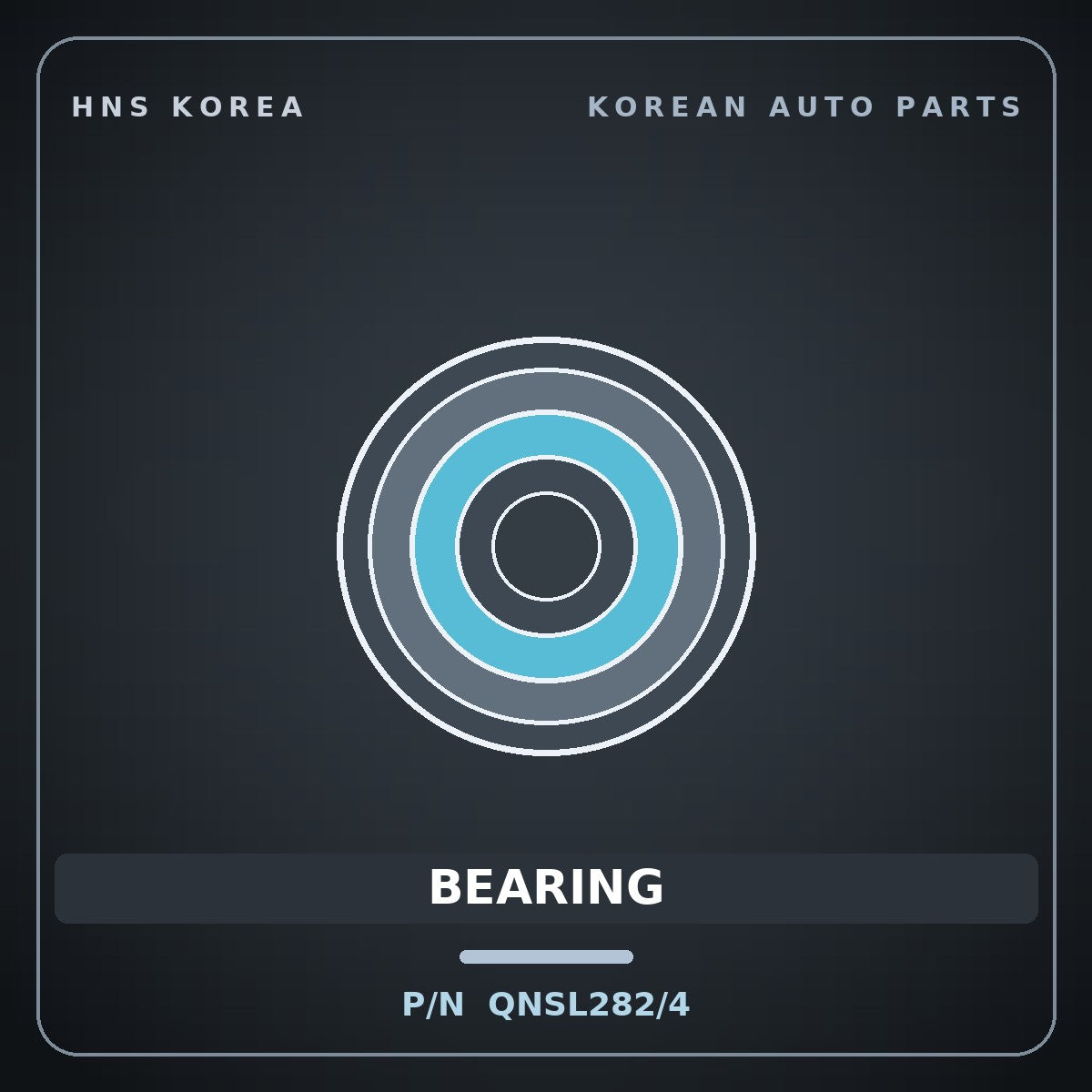Genuine Mobis BEARING QNSL282/4 Hyundai Kia part HNS Korea